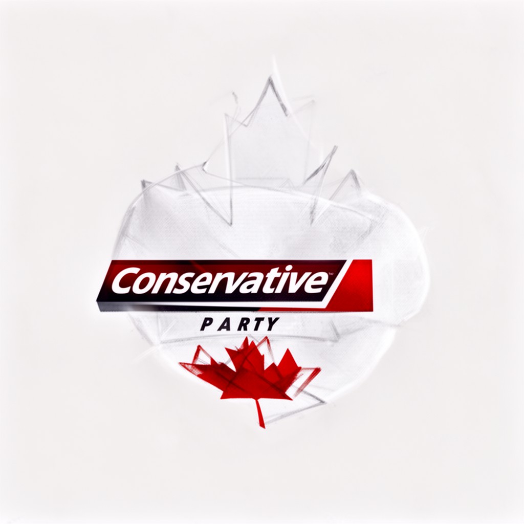 AI-generated illustration of Canadian Conservative Party