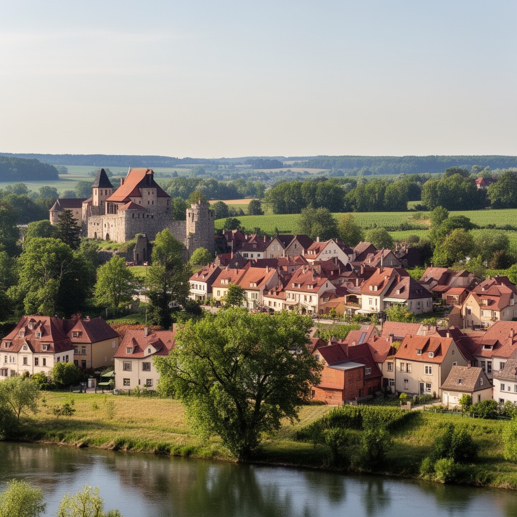 AI-generated illustration of District of Burgenlandkreis