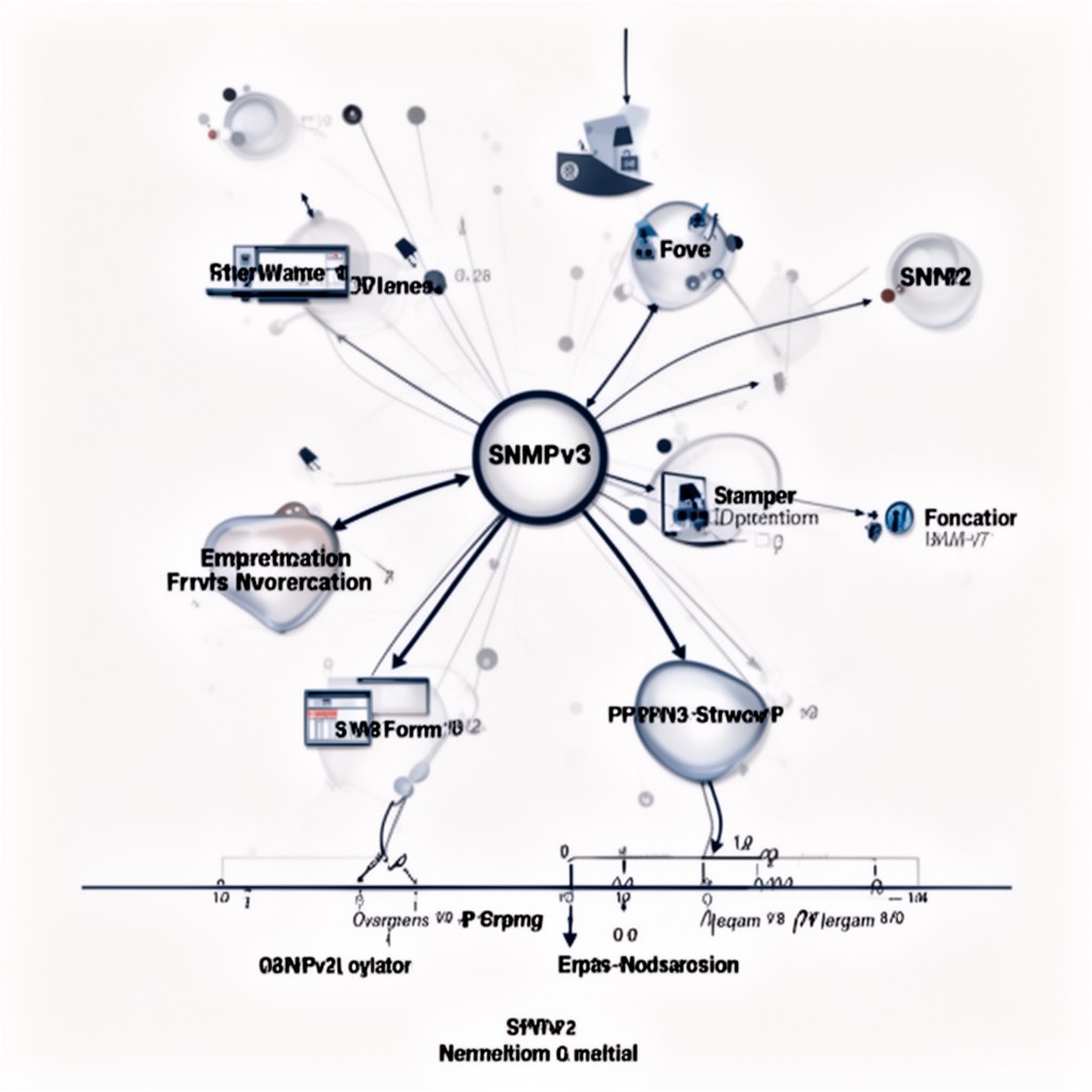 AI-generated illustration of SNMPv3