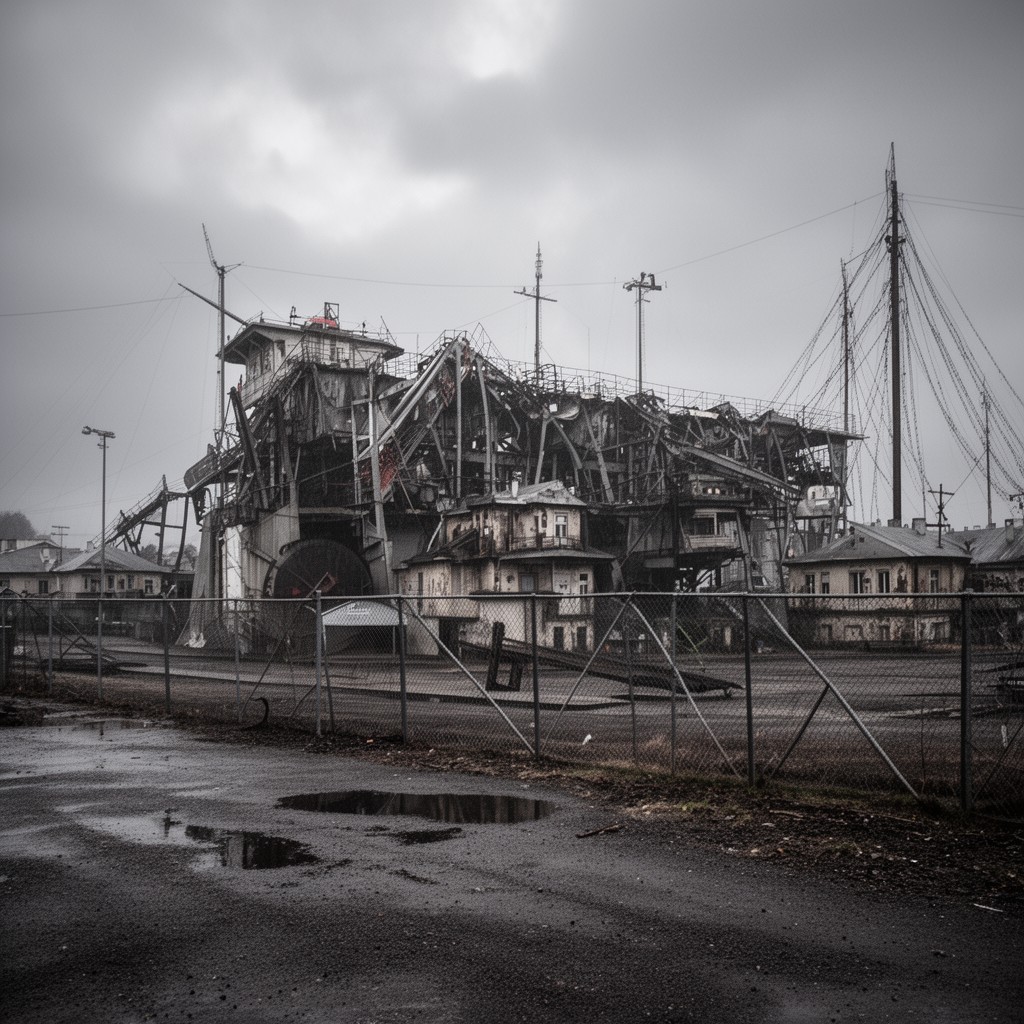 AI-generated illustration of containment
