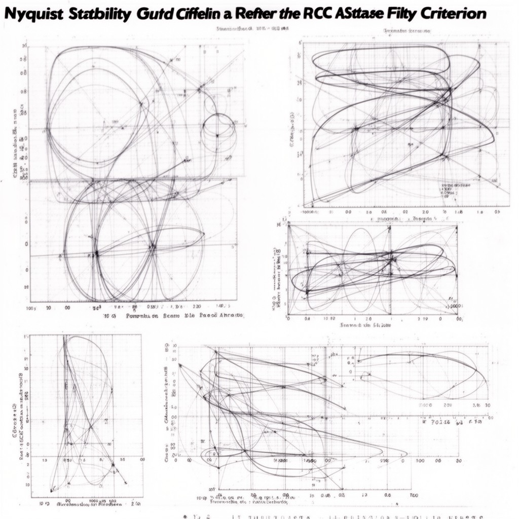 AI-generated illustration of Nyquist stability criterion