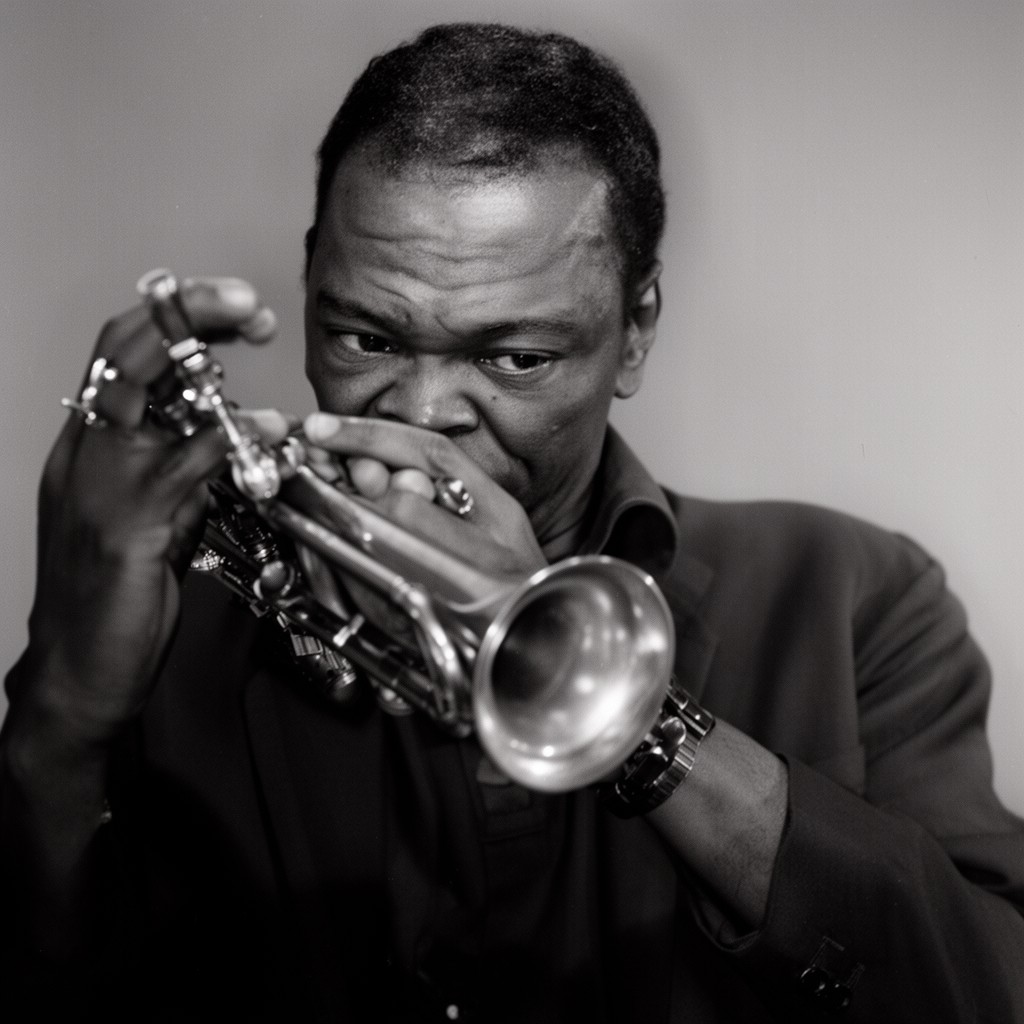 AI-generated illustration of Miles Davis