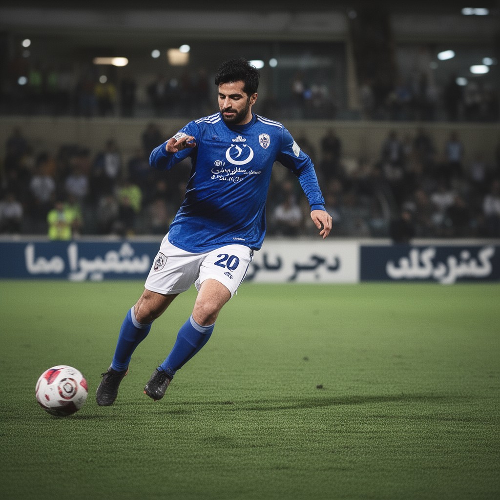 AI-generated illustration of Esteghlal F.C.