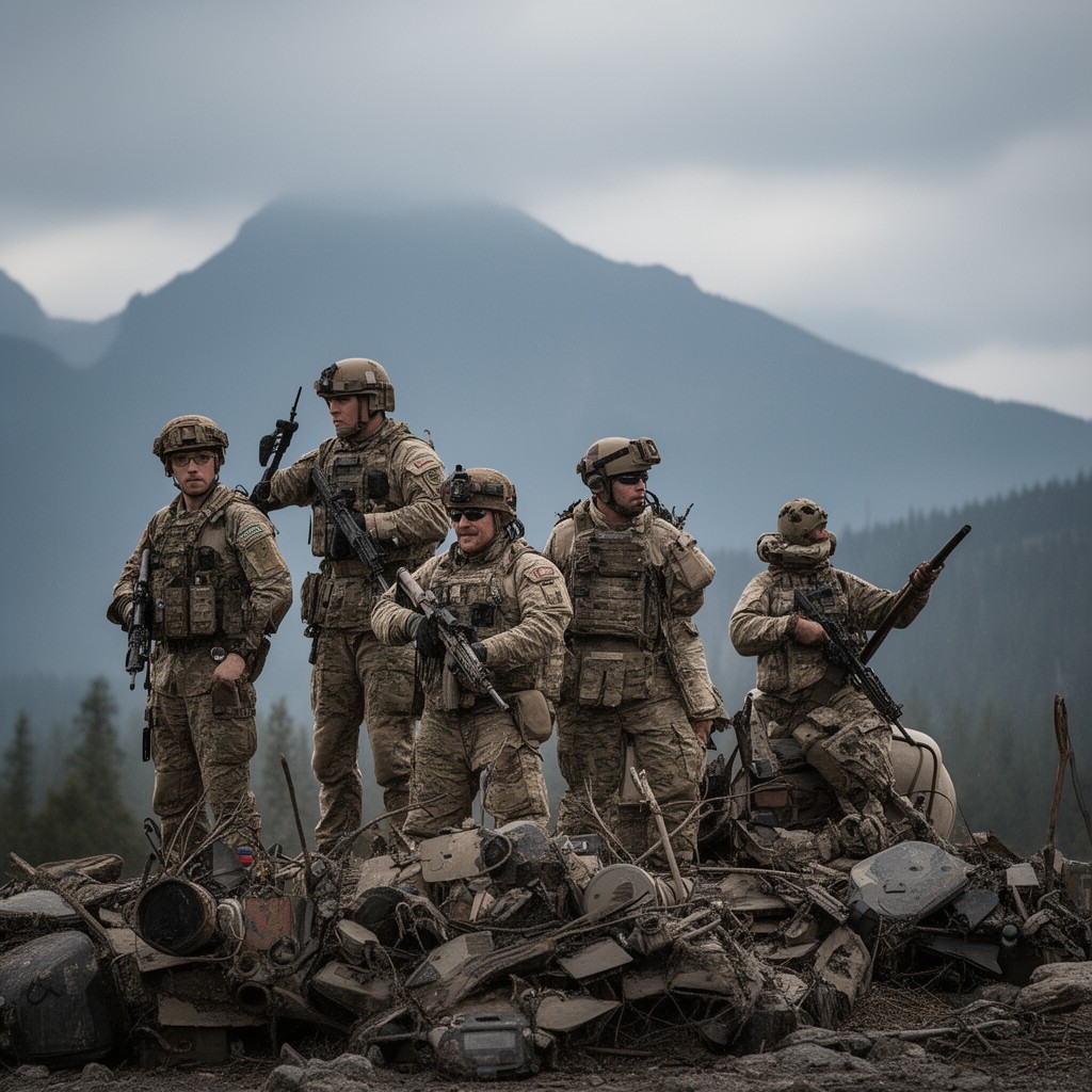 AI-generated illustration of Canadian Special Operations Forces Command