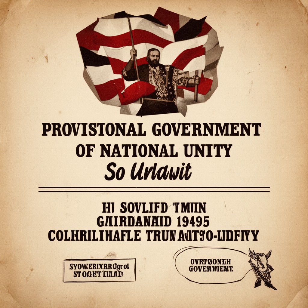 AI-generated illustration of Provisional Government of National Unity (Poland)
