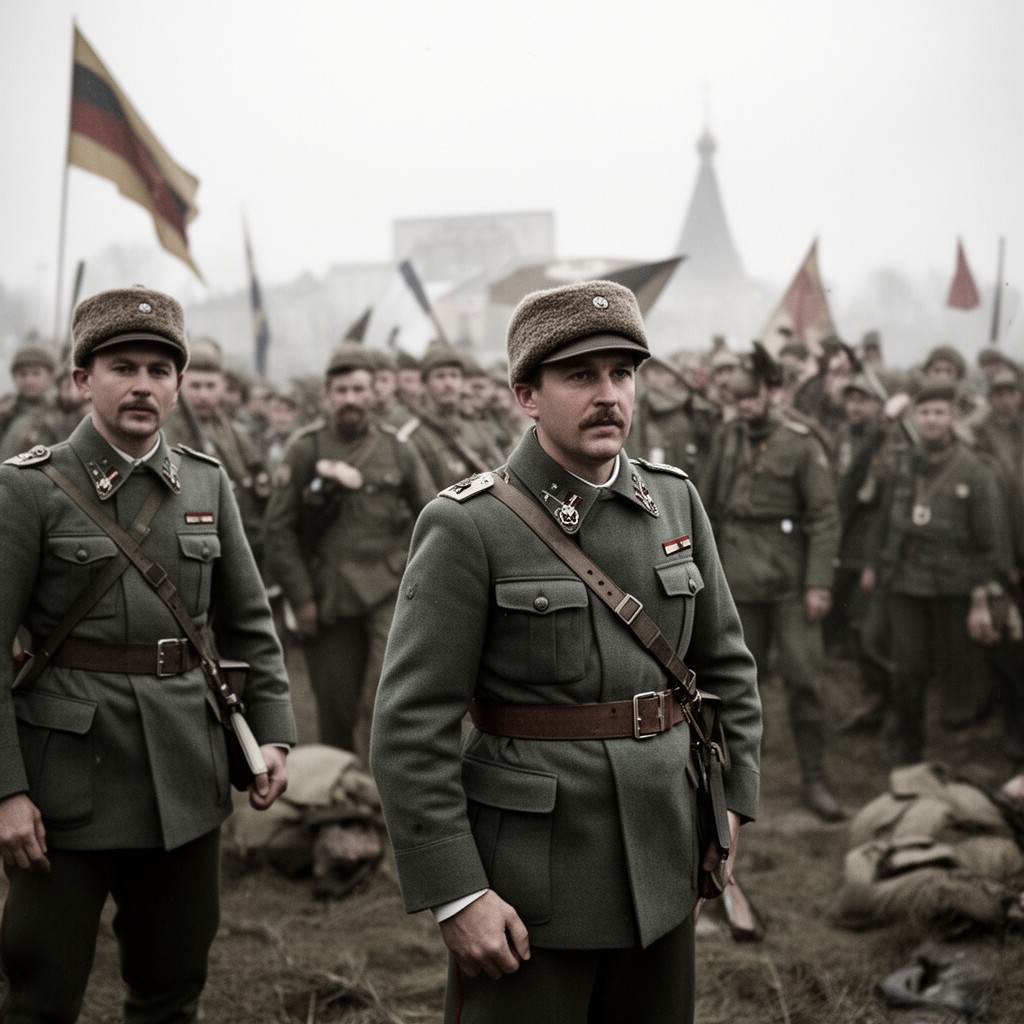 AI-generated illustration of Austro-Hungarian Army