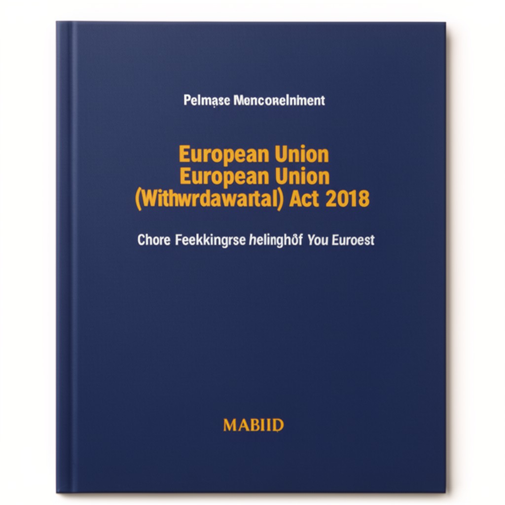 AI-generated illustration of European Union (Withdrawal) Act 2018