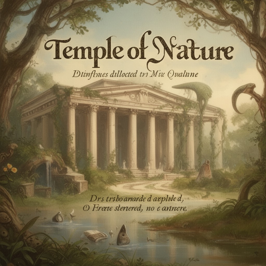AI-generated illustration of Temple of Nature