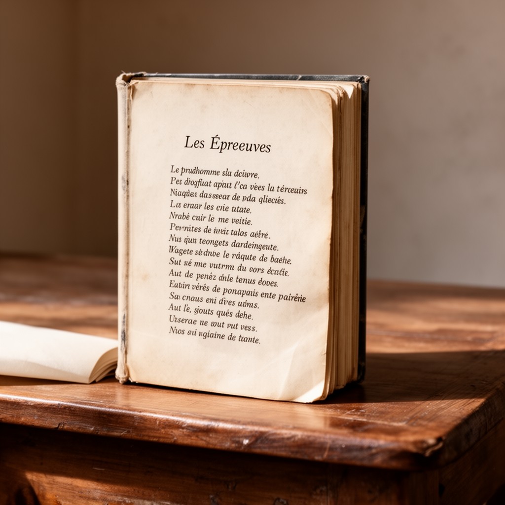 AI-generated illustration of Les Épreuves