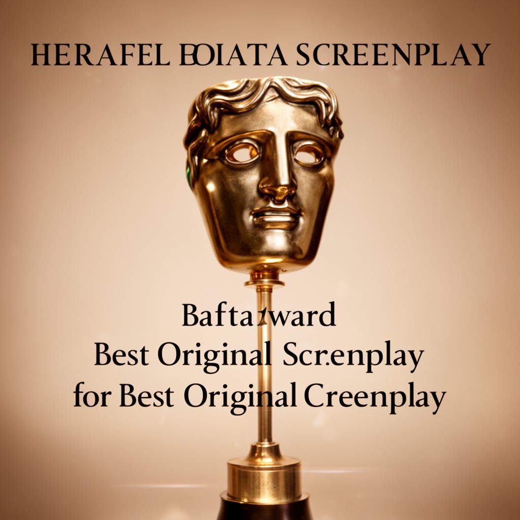 AI-generated illustration of BAFTA Award for Best Original Screenplay