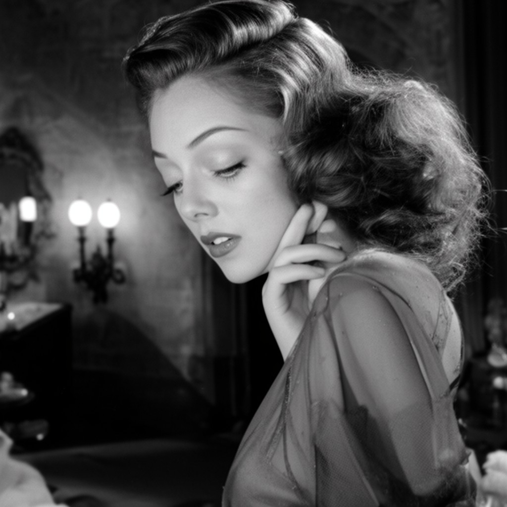 AI-generated illustration of Rebecca (1940 film)