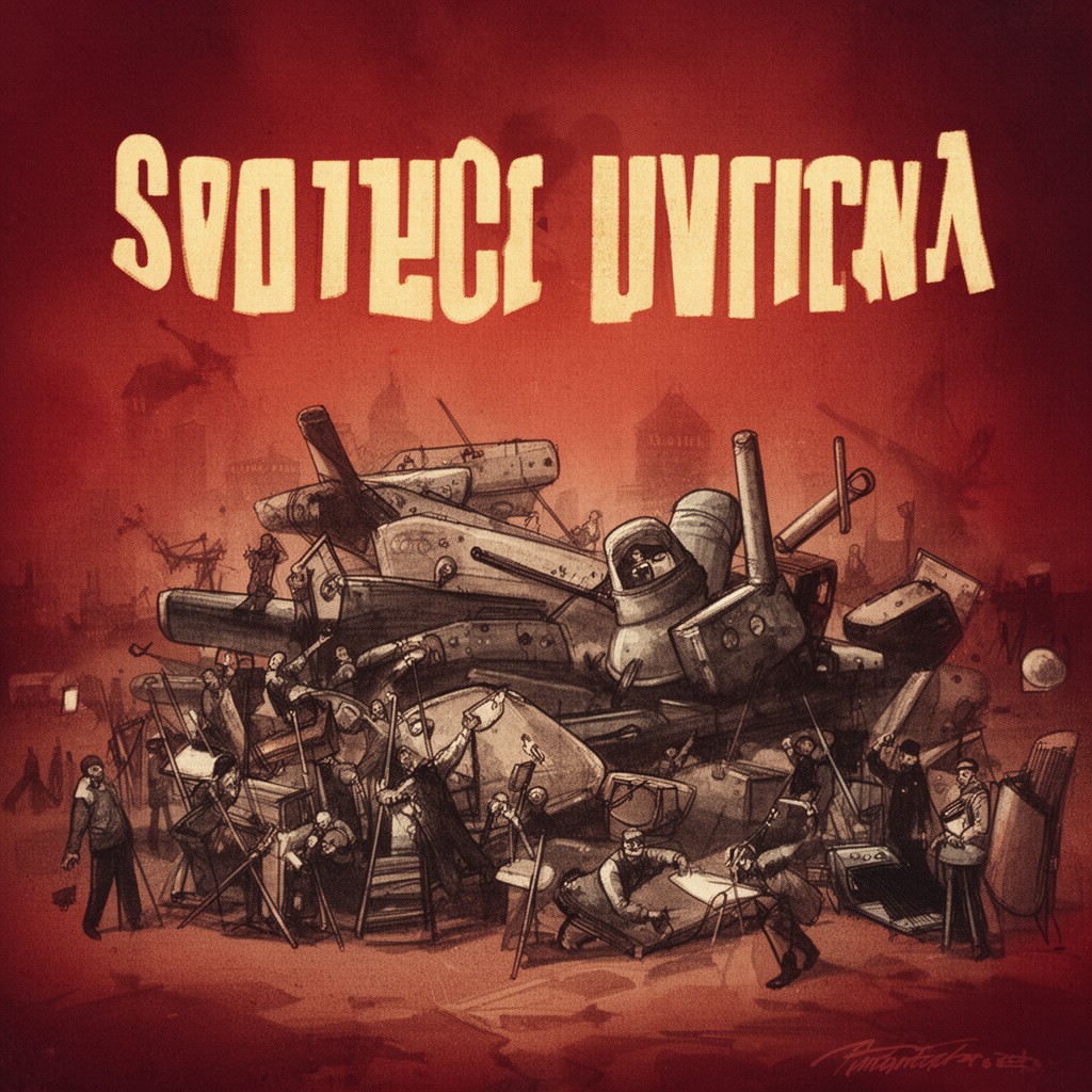 AI-generated illustration of Soviet Union