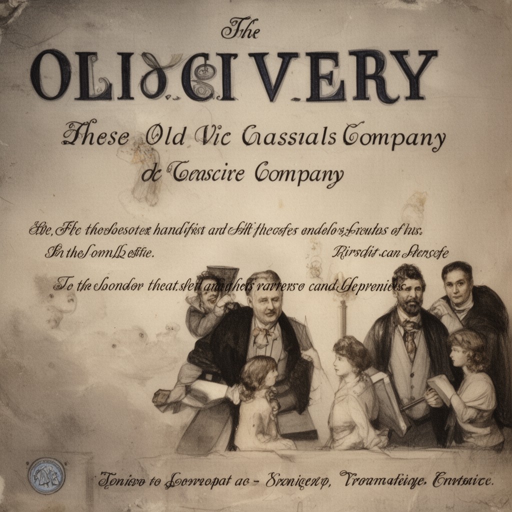 AI-generated illustration of Old Vic Company