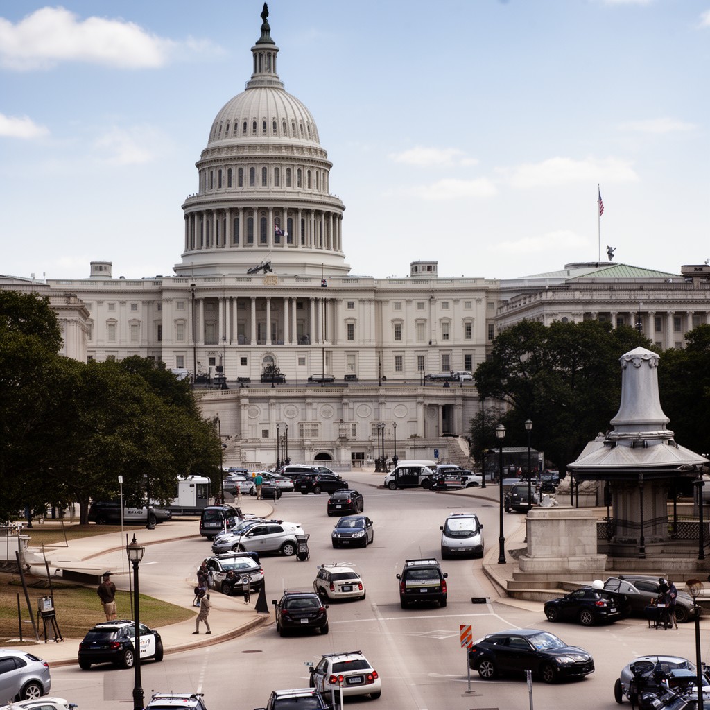 AI-generated illustration of Capitol Police Board