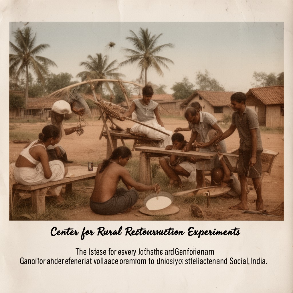 AI-generated illustration of center for rural reconstruction experiments