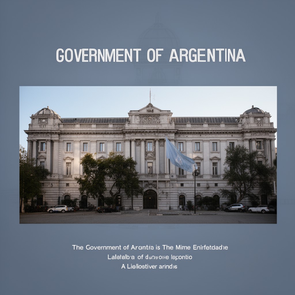 AI-generated illustration of Government of Argentina