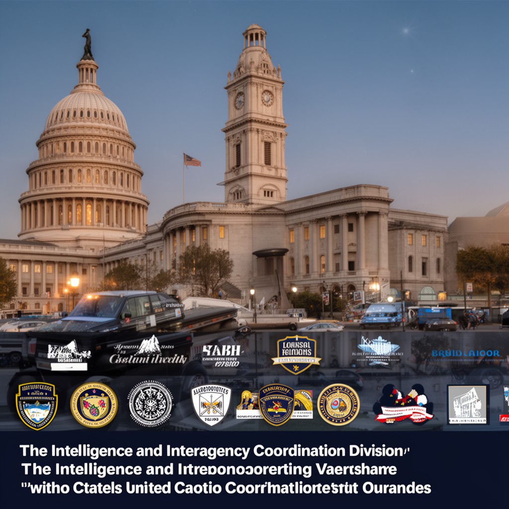 AI-generated illustration of Intelligence and Interagency Coordination Division