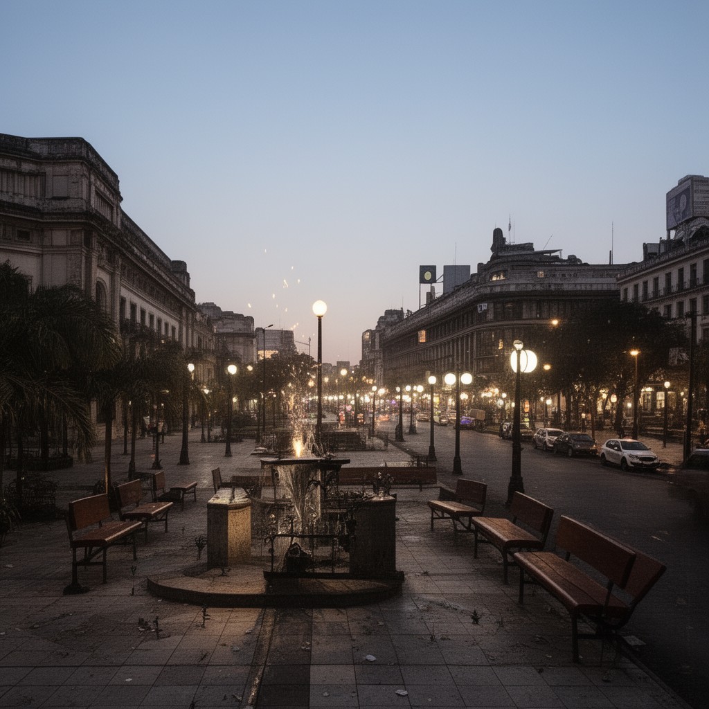 AI-generated illustration of University of Buenos Aires