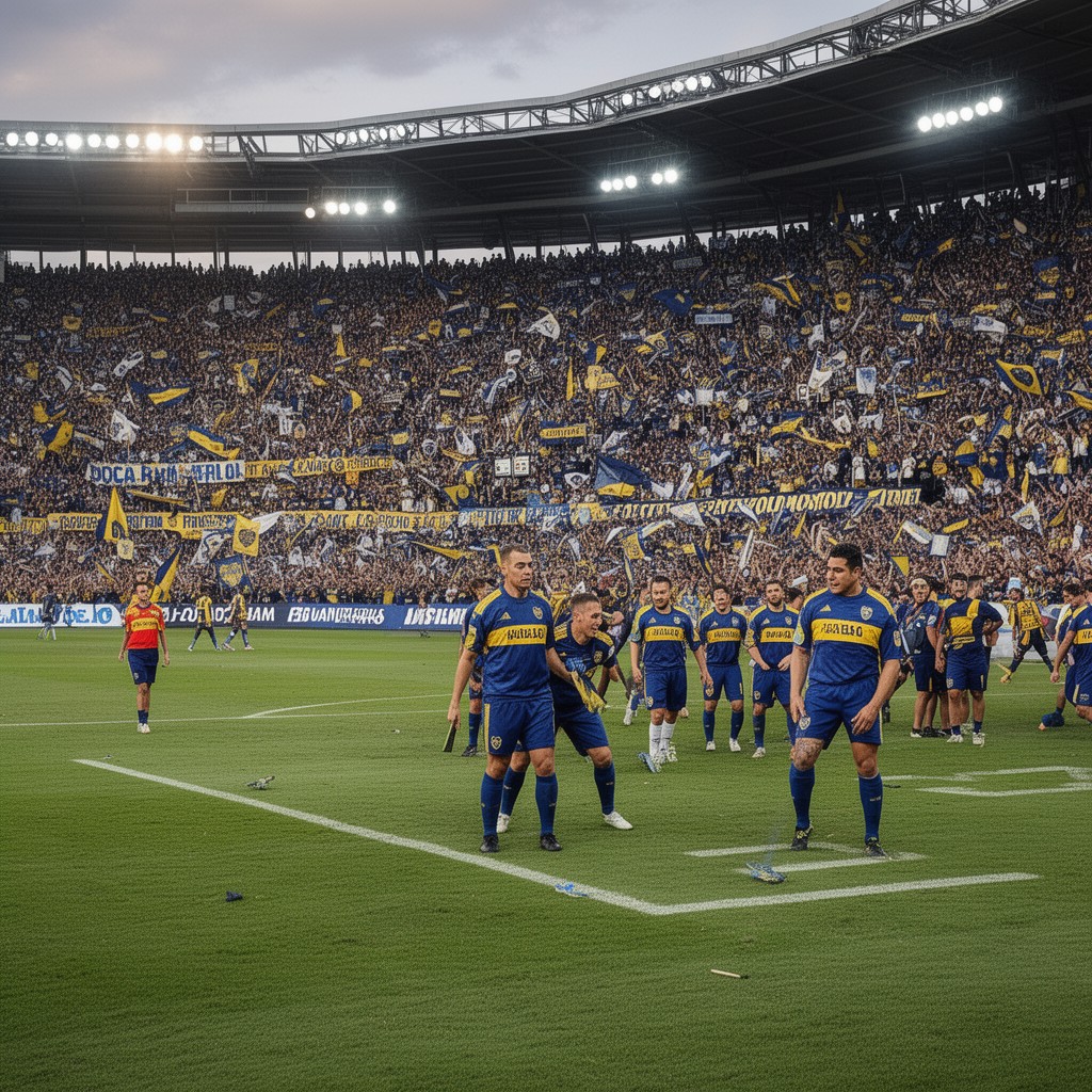 AI-generated illustration of Boca Juniors