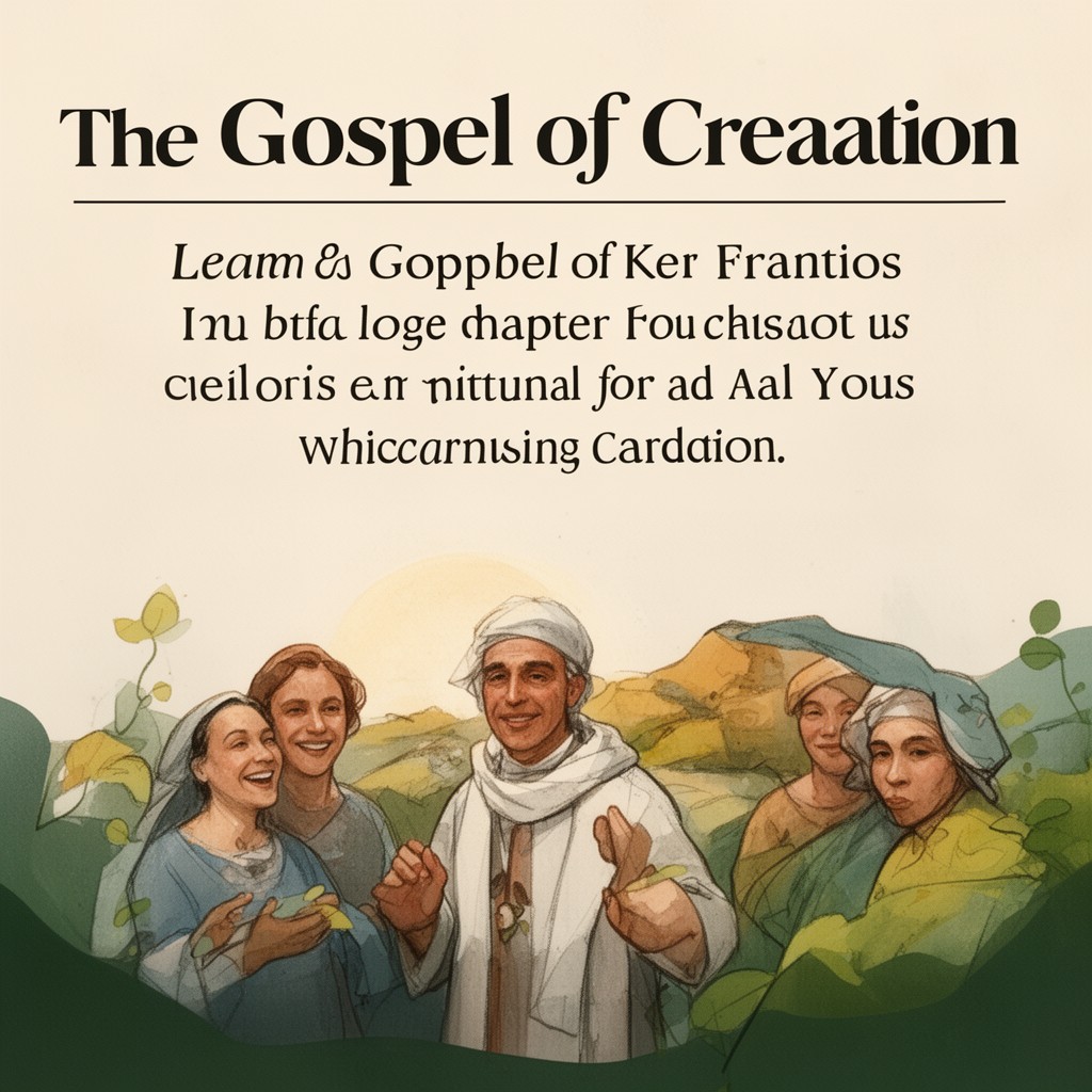 AI-generated illustration of The Gospel of Creation