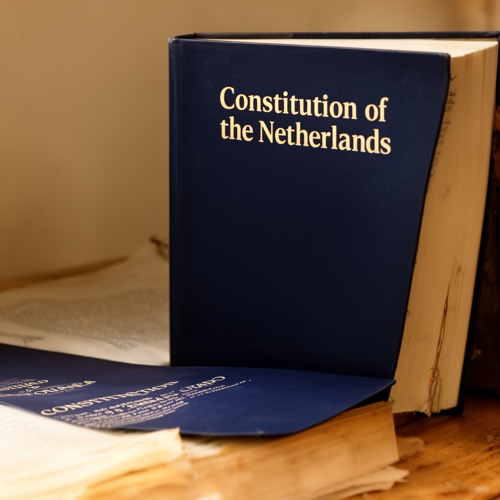 AI-generated illustration of Constitution of the Netherlands
