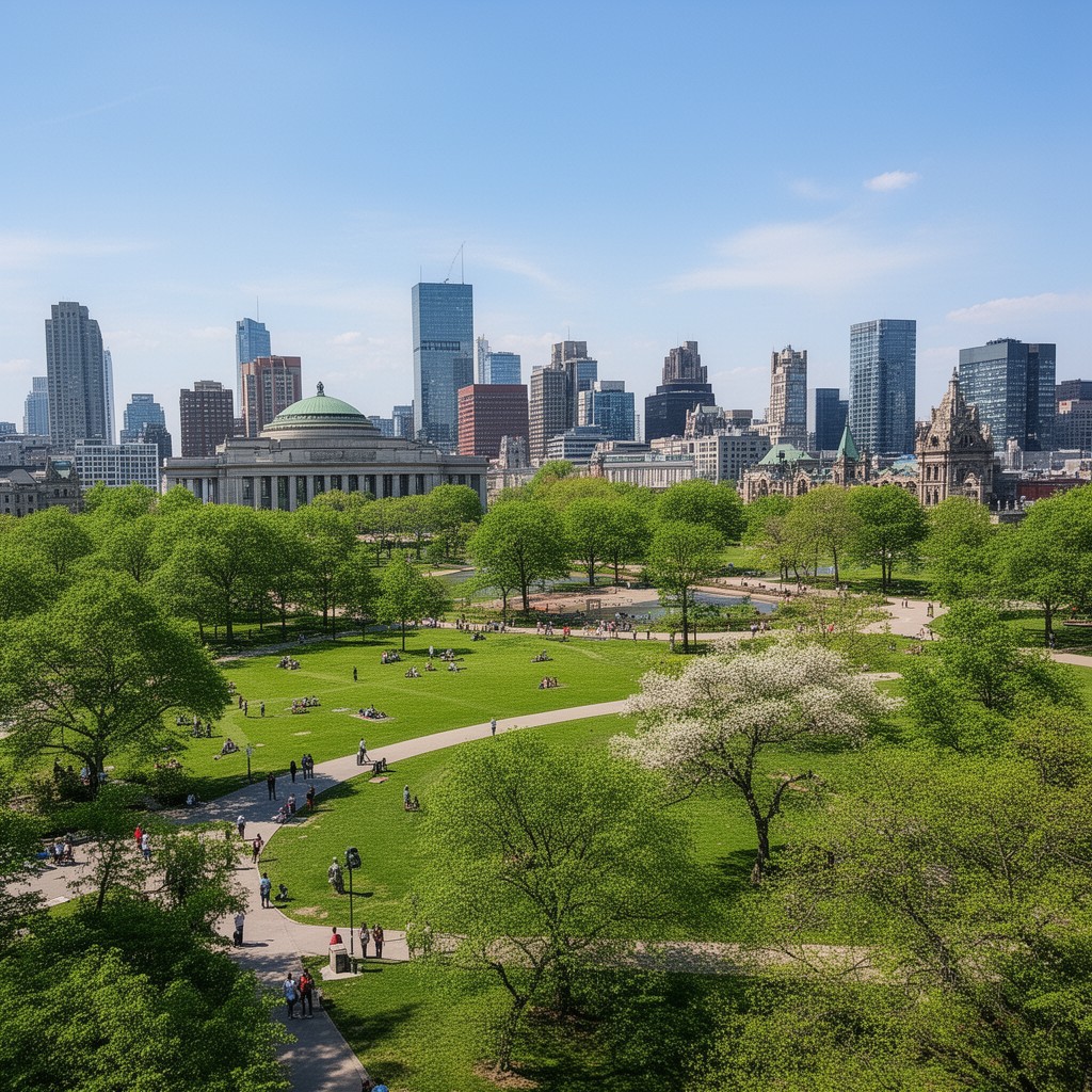 AI-generated illustration of Queen’s Park