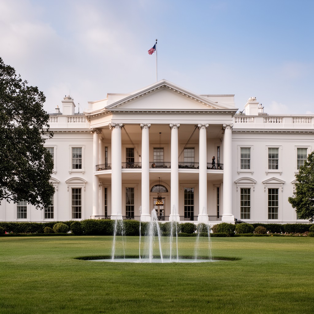 AI-generated illustration of Executive Residence