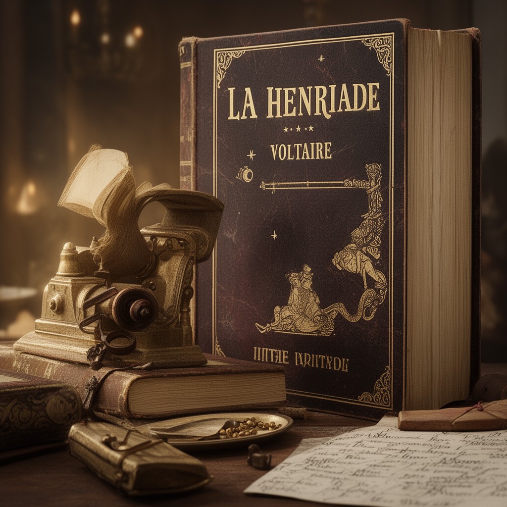 AI-generated illustration of La Henriade