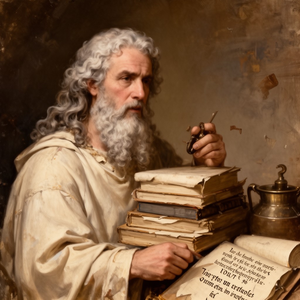 AI-generated illustration of Aristocles