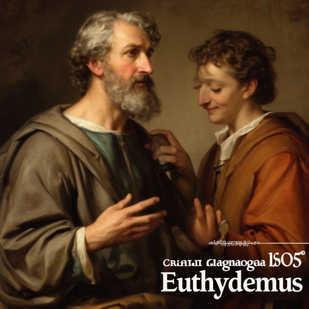 AI-generated illustration of Euthydemus