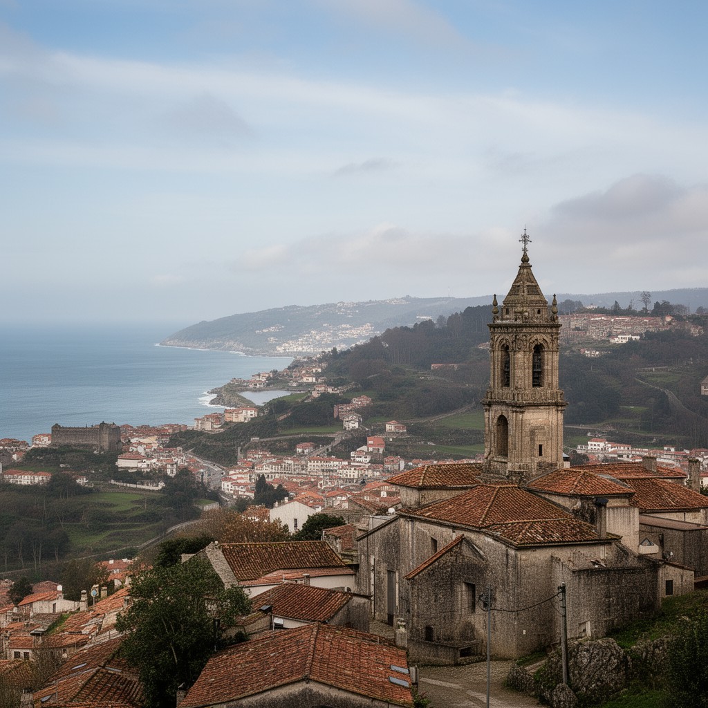 AI-generated illustration of Galicia