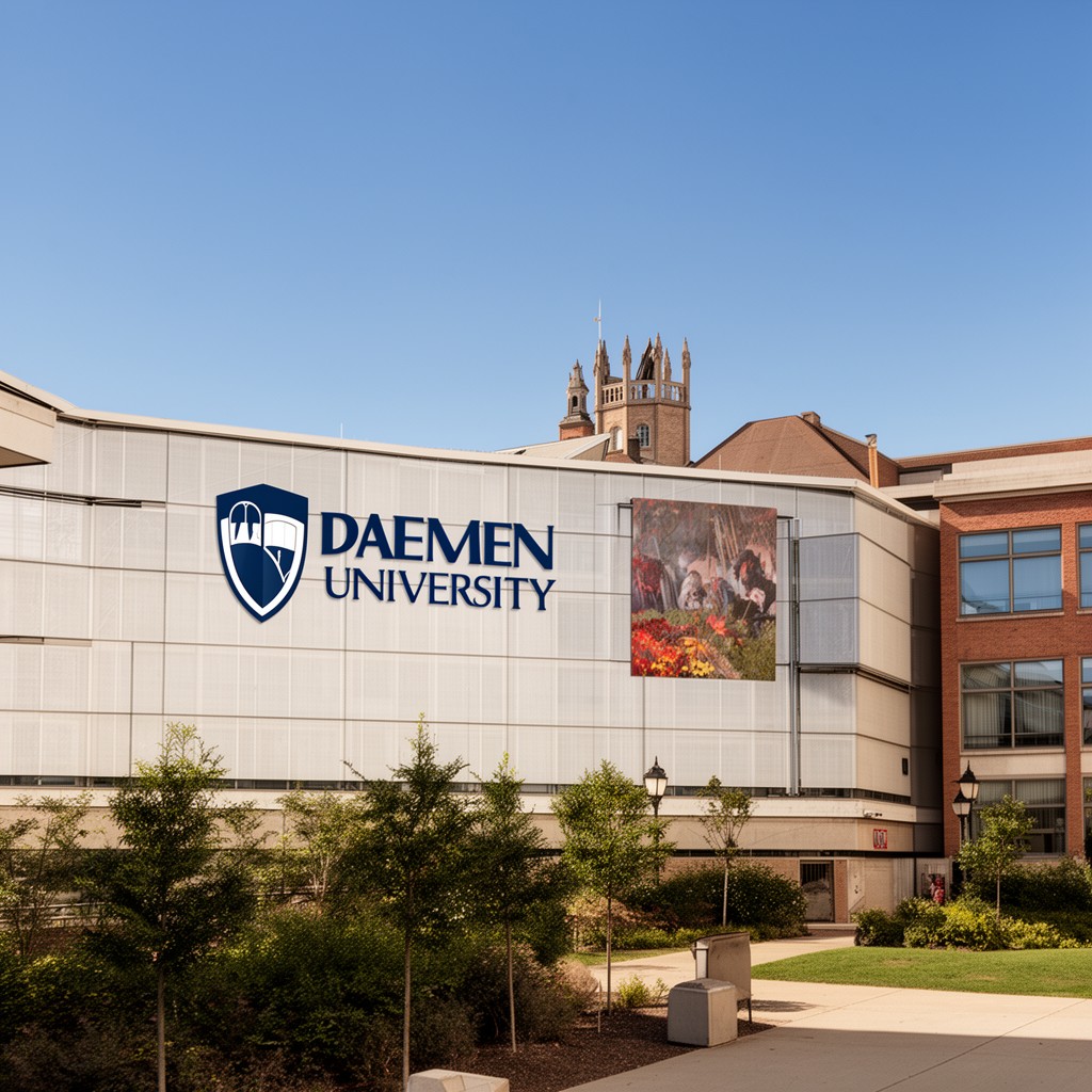 AI-generated illustration of Daemen University