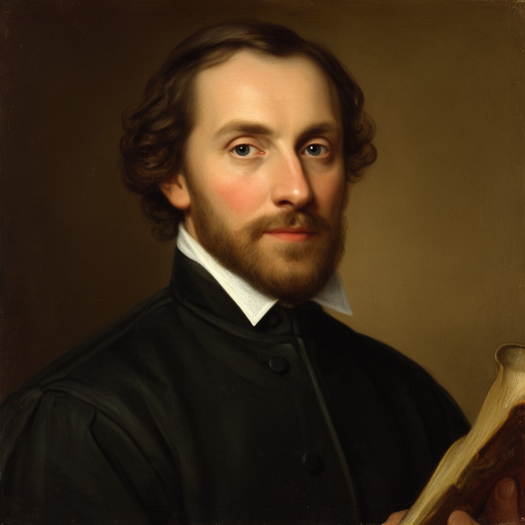 AI-generated illustration of Samuel Mather