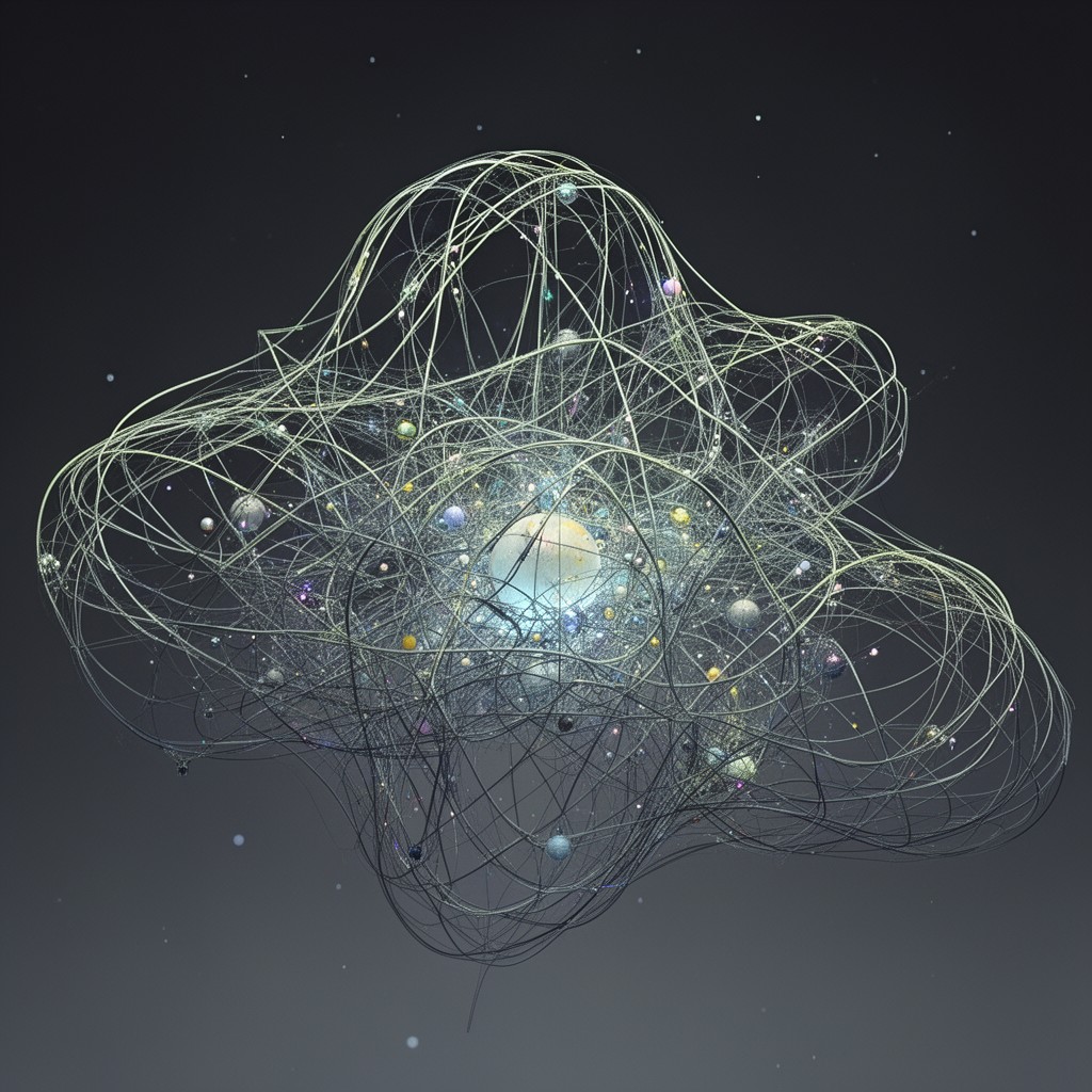 AI-generated illustration of Riemannian manifolds