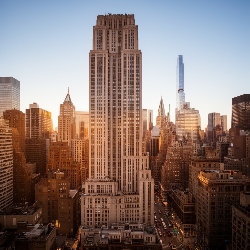 AI-generated illustration of 500 Fifth Avenue
