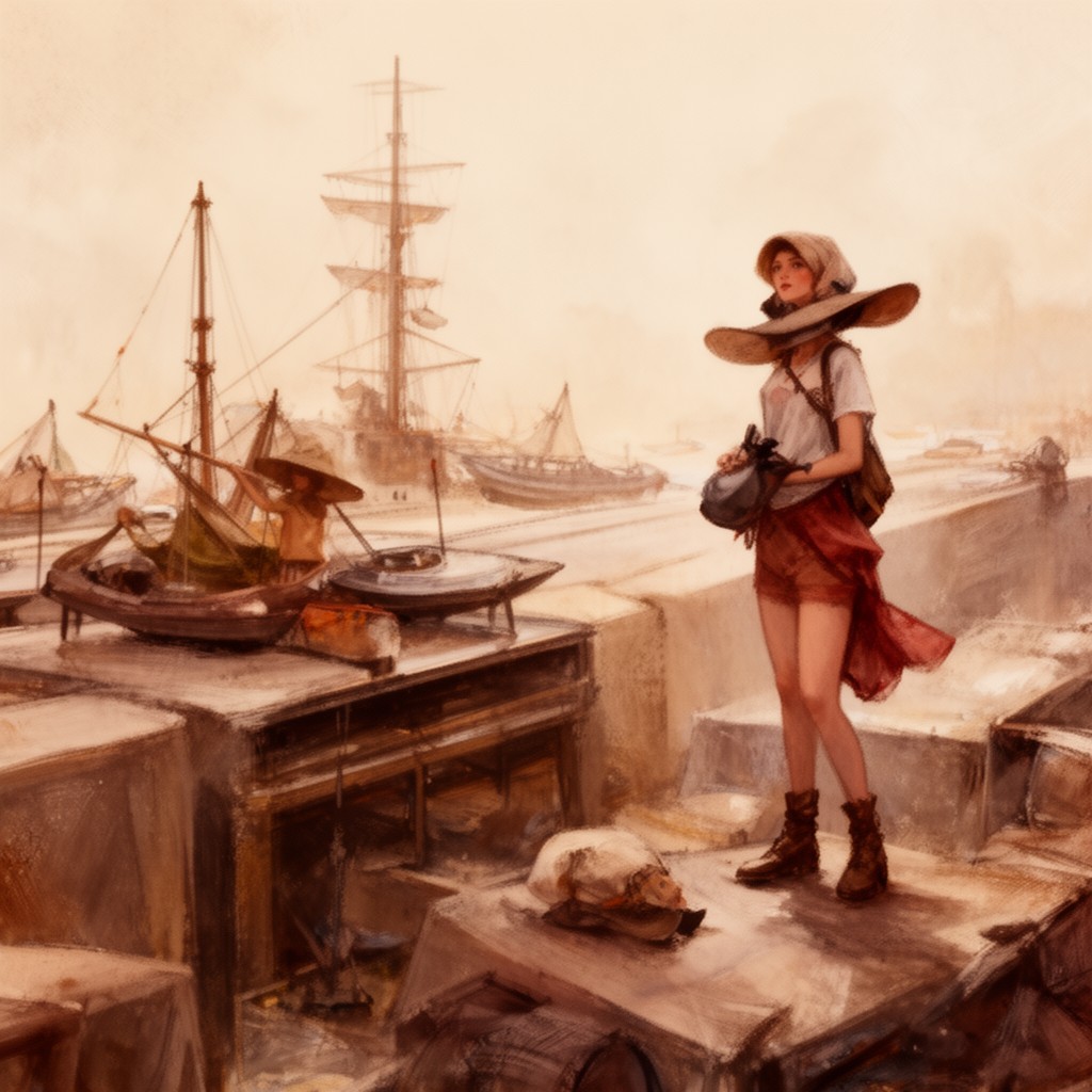 AI-generated illustration of Bettina