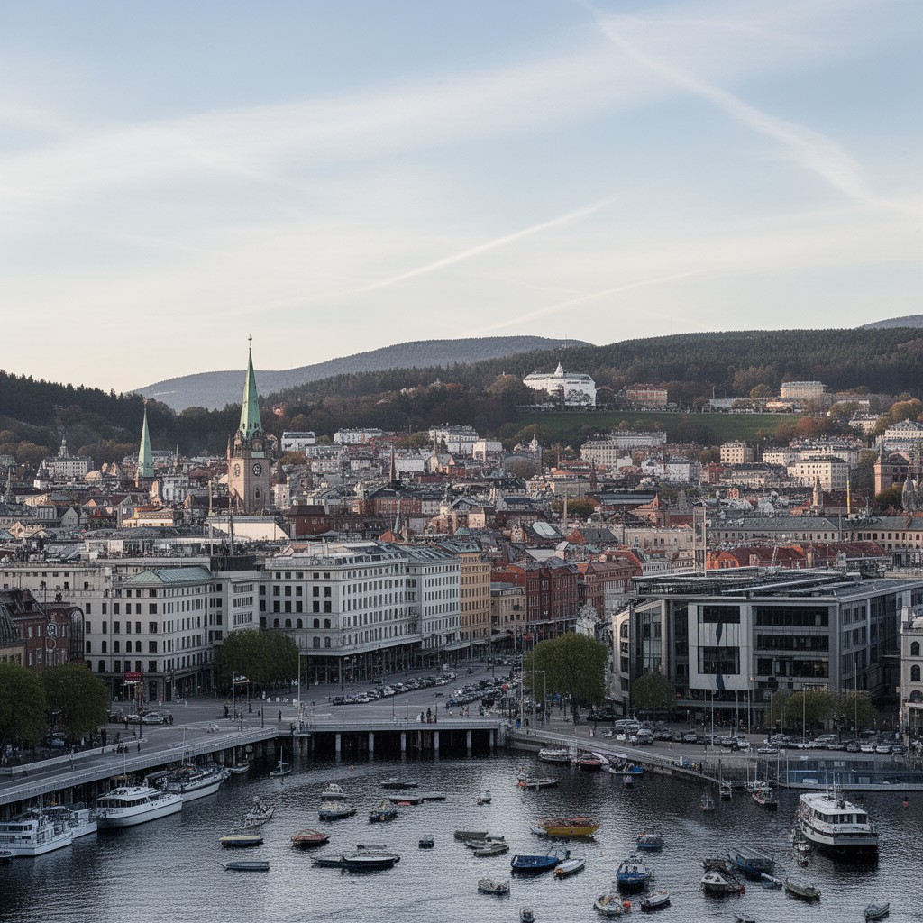 AI-generated illustration of Oslo
