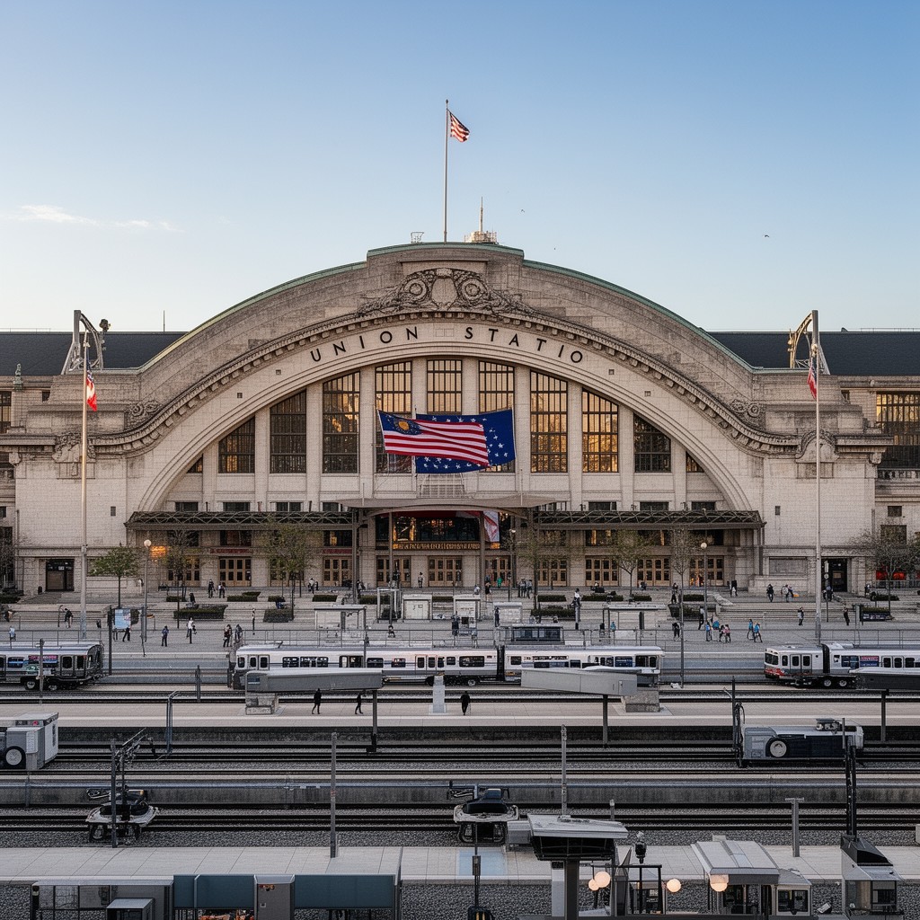 AI-generated illustration of Union Station
