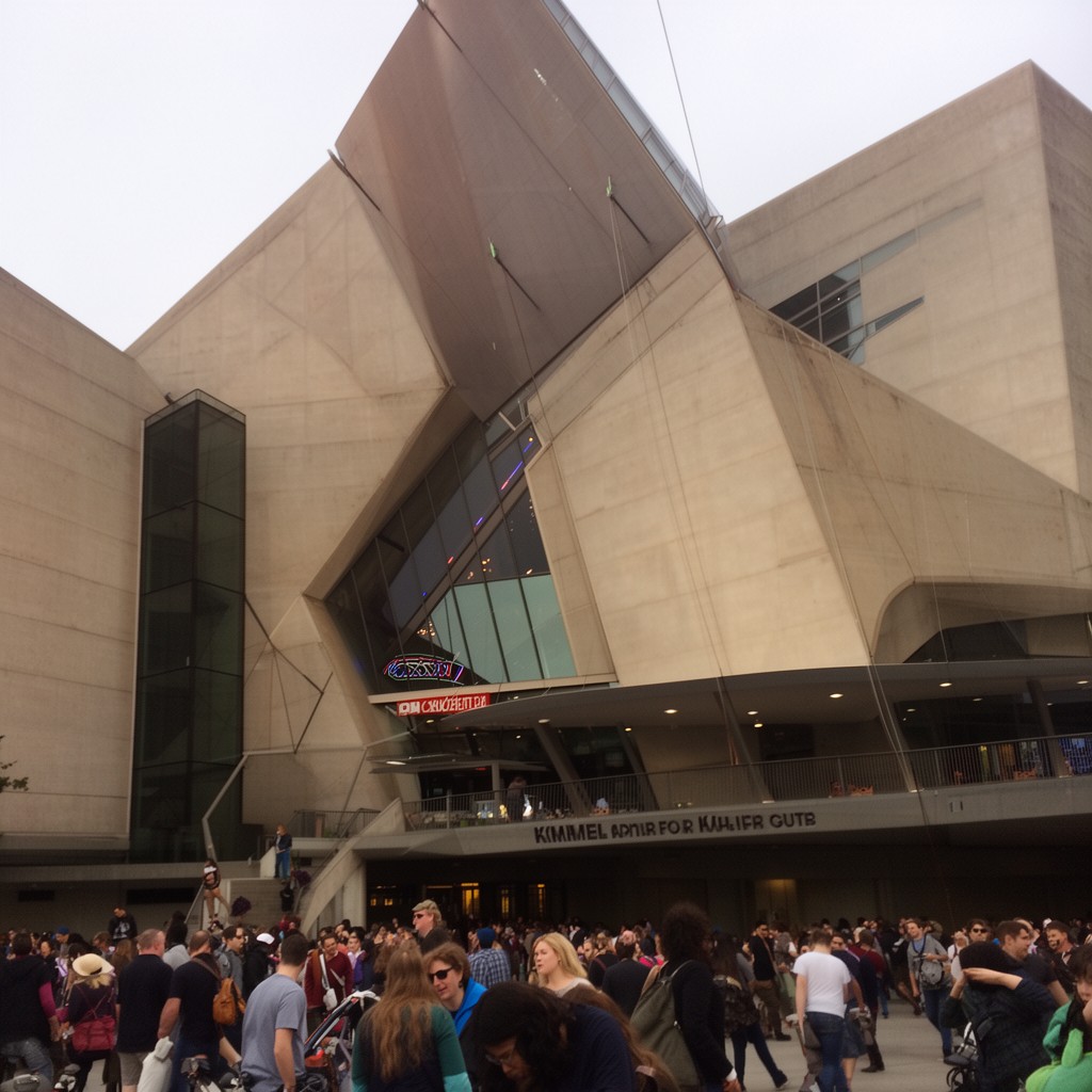 AI-generated illustration of Kimmel Center for the Performing Arts