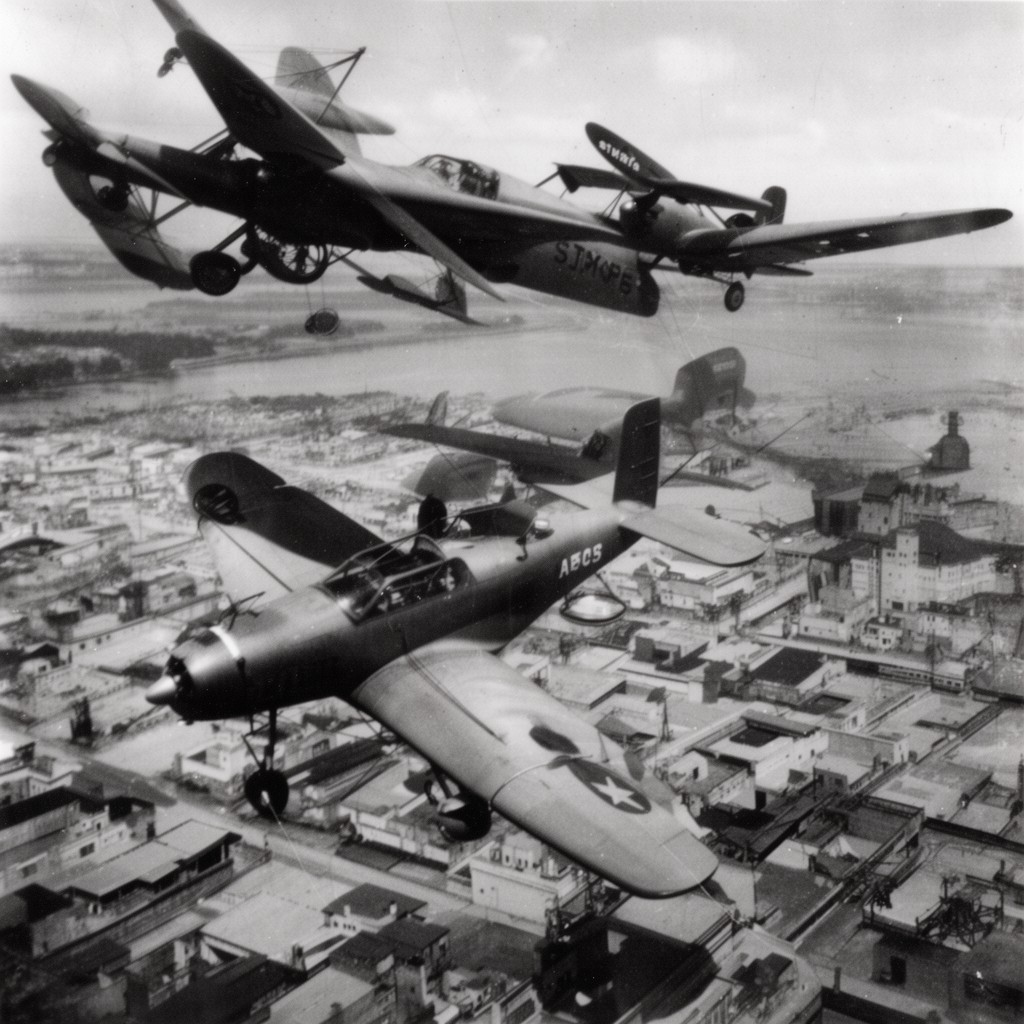 AI-generated illustration of United States Army Air Corps