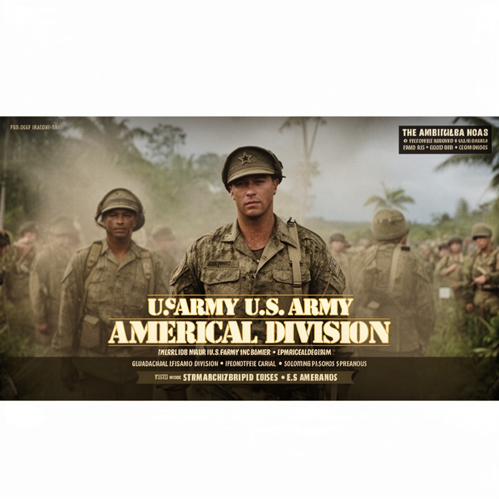 AI-generated illustration of U.S. Army Americal Division