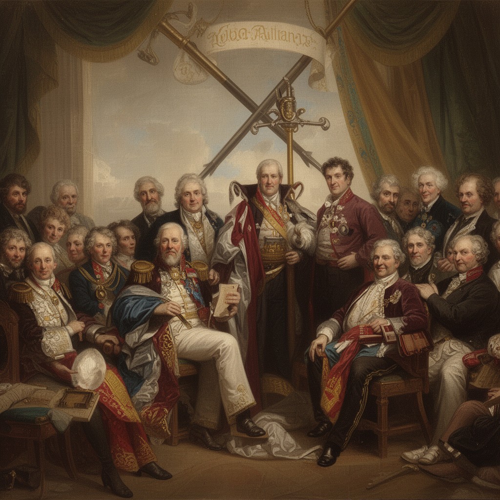 AI-generated illustration of Holy Alliance