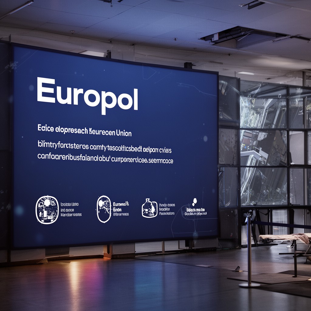 AI-generated illustration of Europol