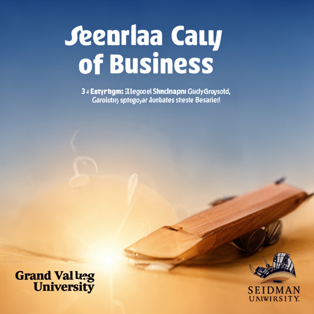 AI-generated illustration of Seidman College of Business