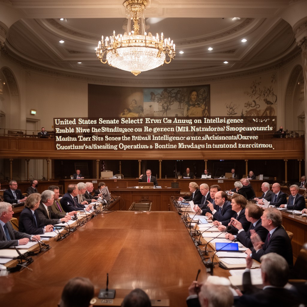 AI-generated illustration of United States Senate Select Committee on Intelligence