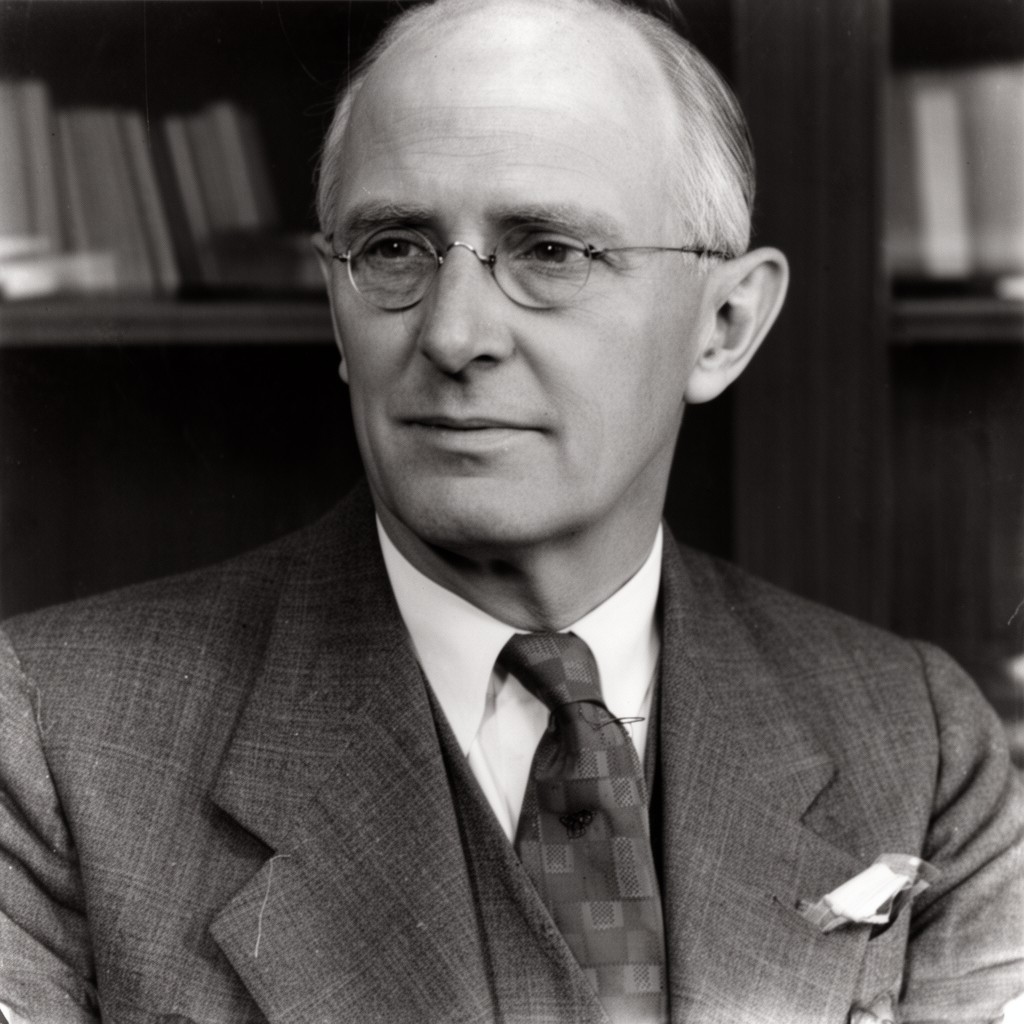 AI-generated illustration of Carl Hayden