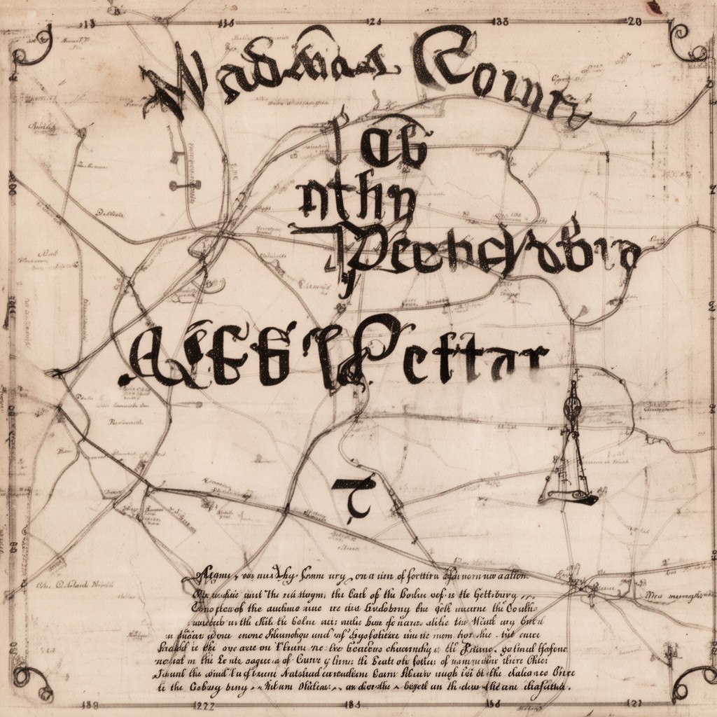 AI-generated illustration of Adams County, Pennsylvania