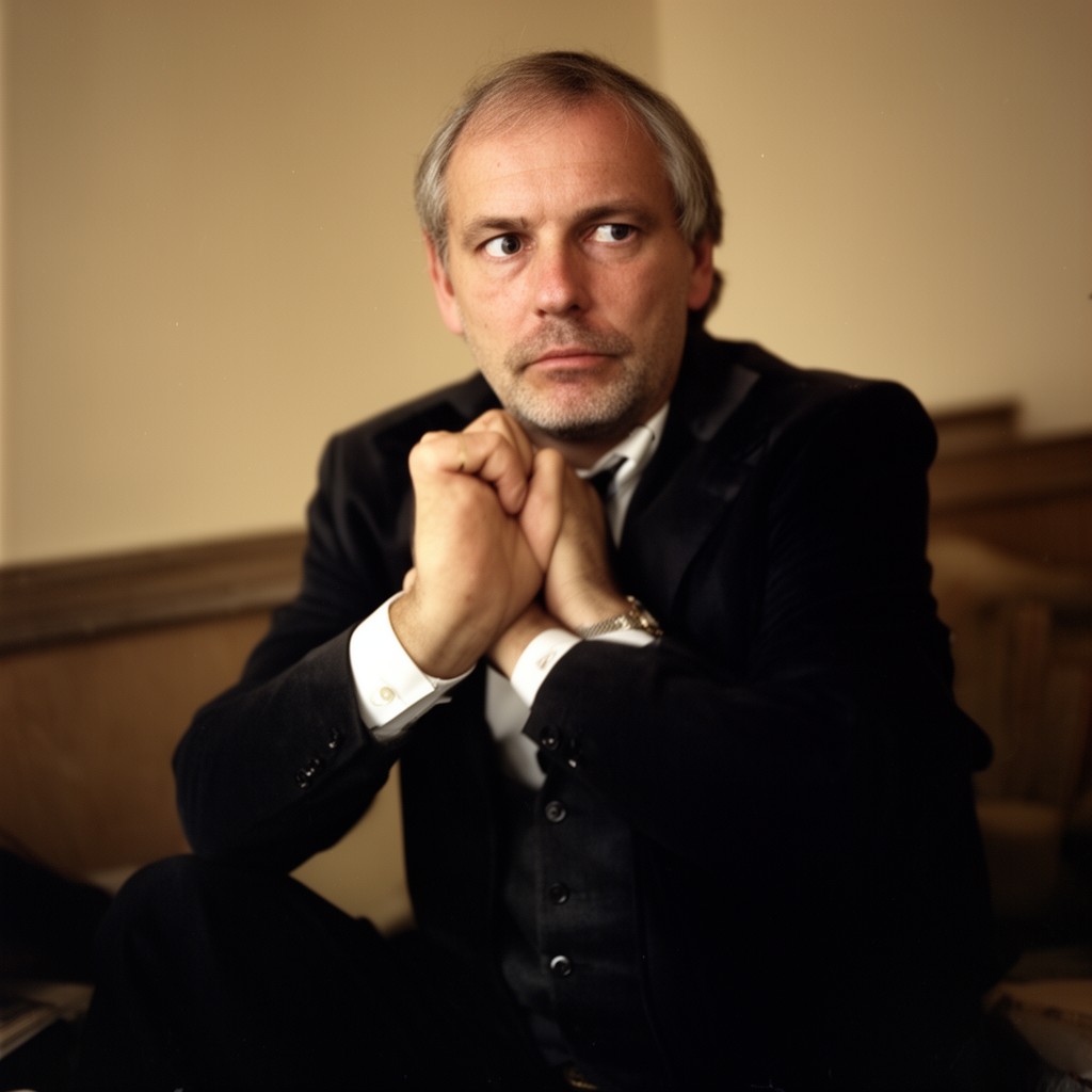 AI-generated illustration of Robert Black
