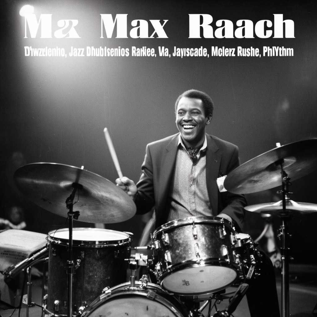 AI-generated illustration of Max Roach