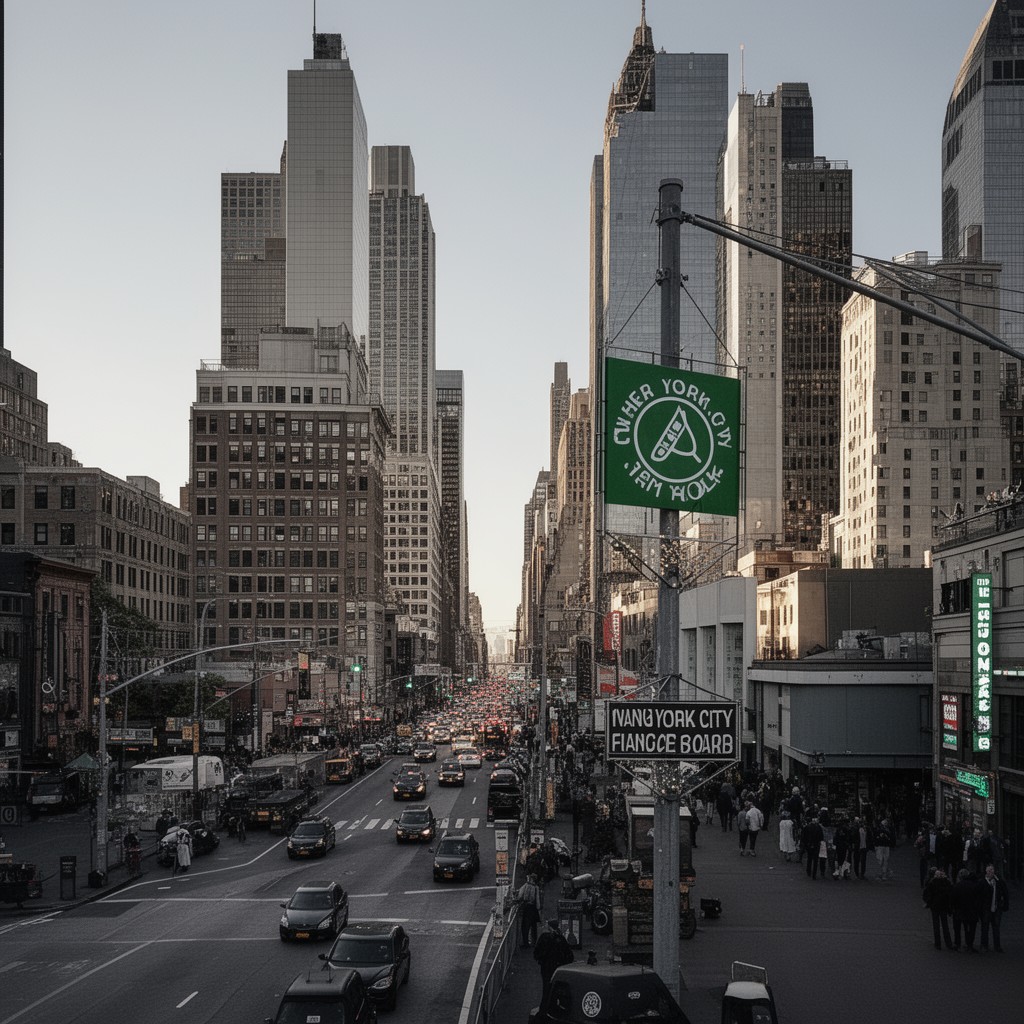 AI-generated illustration of New York City Campaign Finance Board